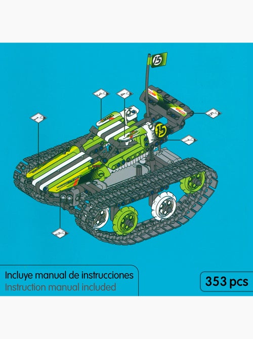 Im.master conjunto de construção robô acrobático 3 em 1 com controlo remoto - 353 peças - Kiabi