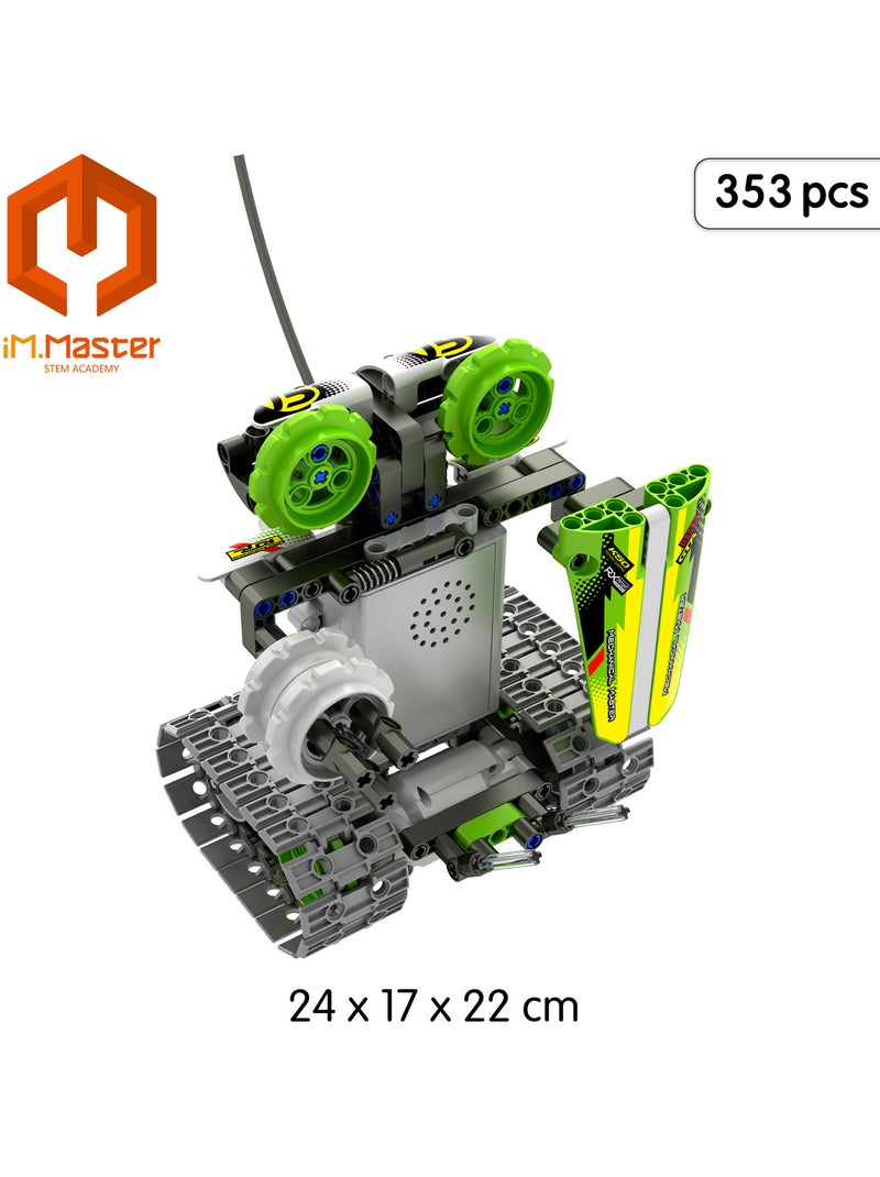 Im.master conjunto de construção robô acrobático 3 em 1 com controlo remoto - 353 peças N/D - Kiabi