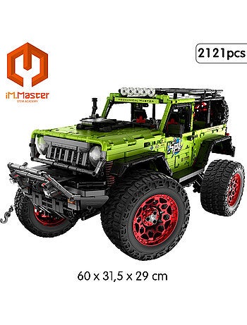 Im.master construction set 1/6 carro todo-o-terreno telecomandado - 2121 peças.