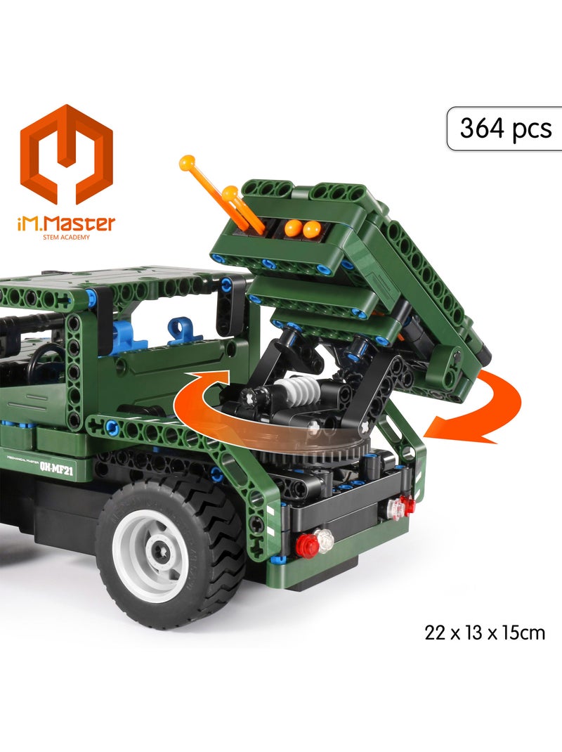 Im.master kit de construção de carro militar rc 2 em 1 - 364 peças. N/D - Kiabi