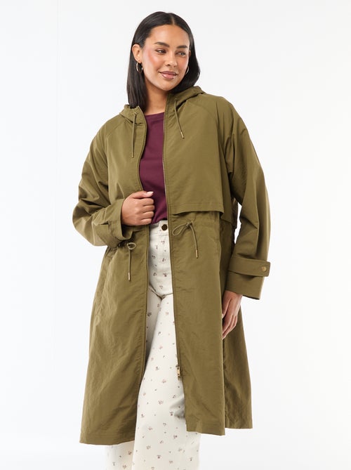 Impermeável com capuz - Kiabi