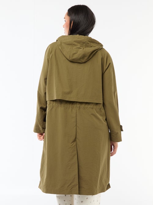 Impermeável com capuz - Kiabi