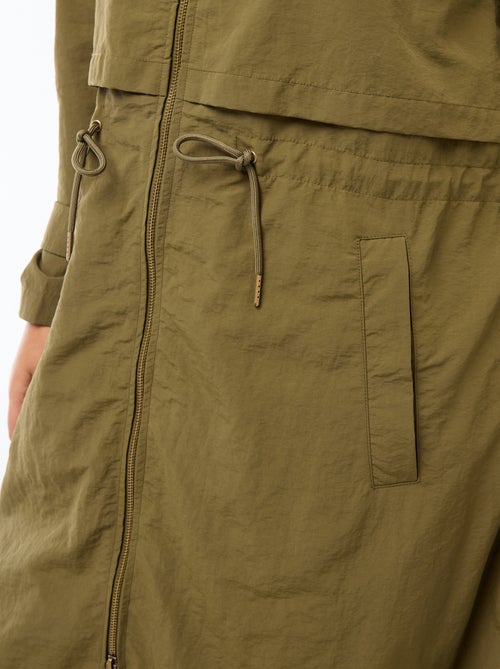 Impermeável com capuz - Kiabi