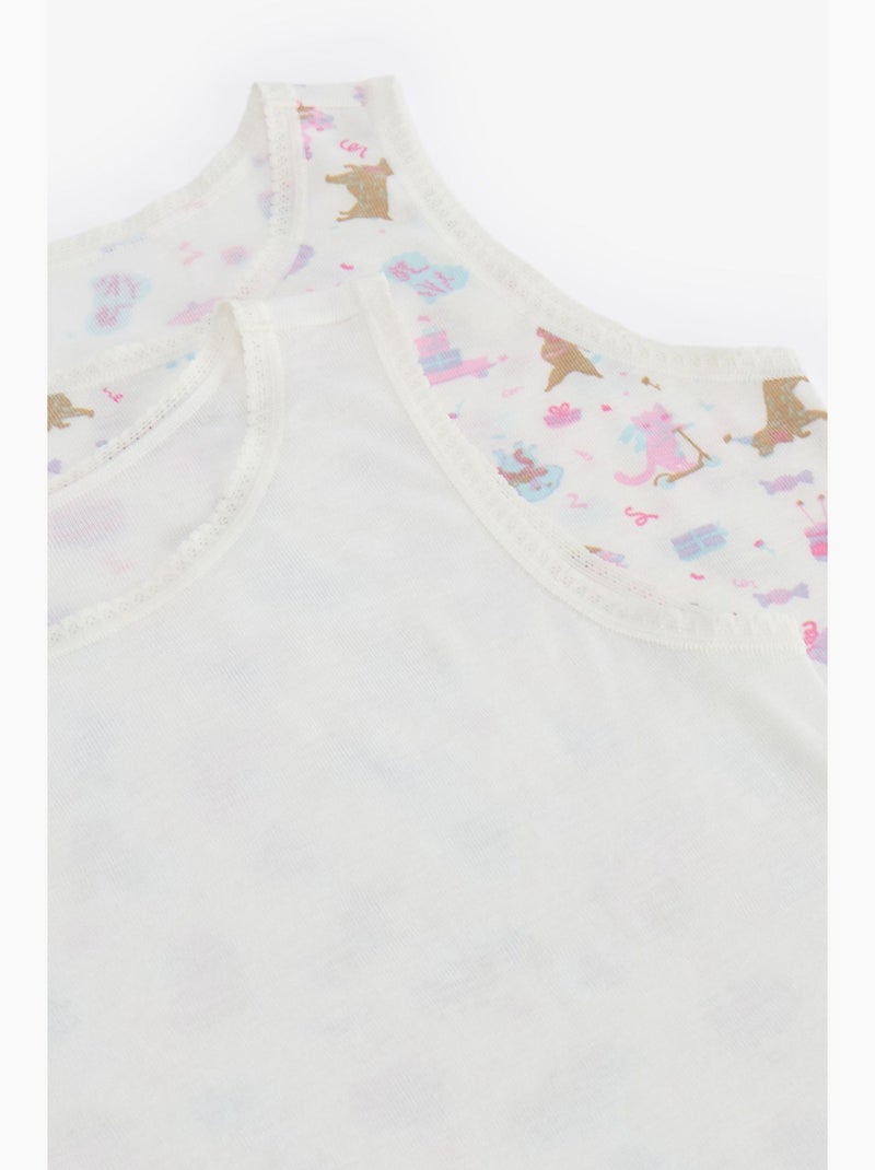 Infantil kitty hug quebrado regata penti Branco - Kiabi