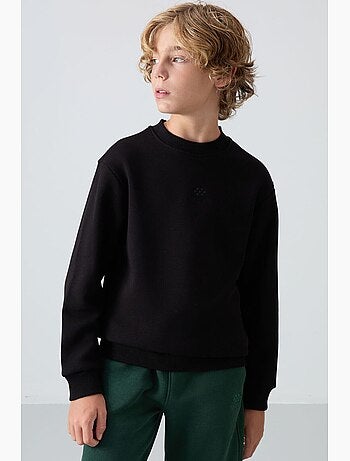 Infantil sweatshirt gola redonda tommy