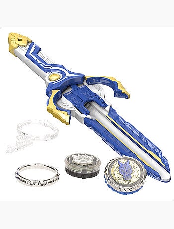 Infinity nado pião com lançador de espadas pacote de dragão fury wave
