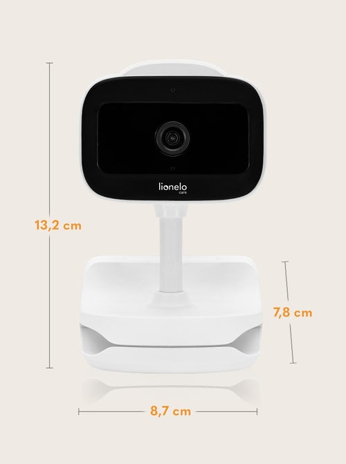 Intercomunicador de vídeo sem fios LIONELO Babyline Go – Até 5 horas – Clipe de fixação - Kiabi Intercomunicador de vídeo sem fios LIONELO Babyline Go – Até 5 horas – Clipe de fixação - Kiabi