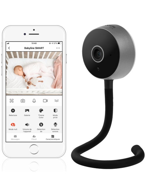 Intercomunicador para bebé LIONELO Babyline Smart – HD – Wi-Fi – Comunicação bidirecional - Kiabi Intercomunicador para bebé LIONELO Babyline Smart – HD – Wi-Fi – Comunicação bidirecional - Kiabi