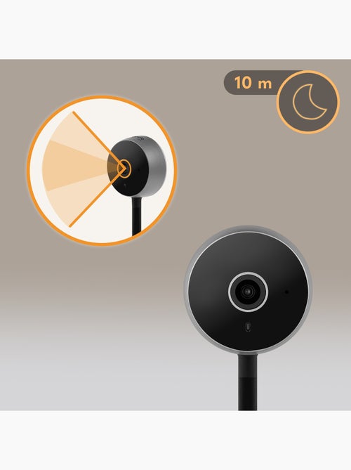 Intercomunicador para bebé LIONELO Babyline Smart – HD – Wi-Fi – Comunicação bidirecional - Kiabi Intercomunicador para bebé LIONELO Babyline Smart – HD – Wi-Fi – Comunicação bidirecional - Kiabi