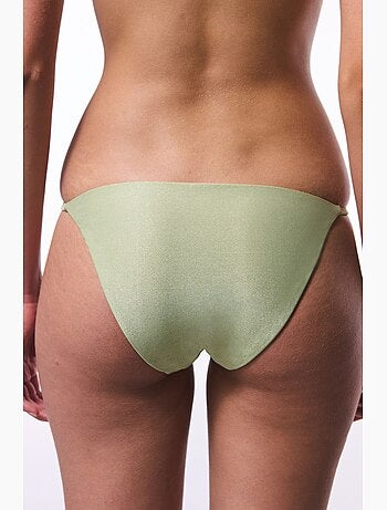 Jadira cueca de biquíni slip com fivela lateral penti
