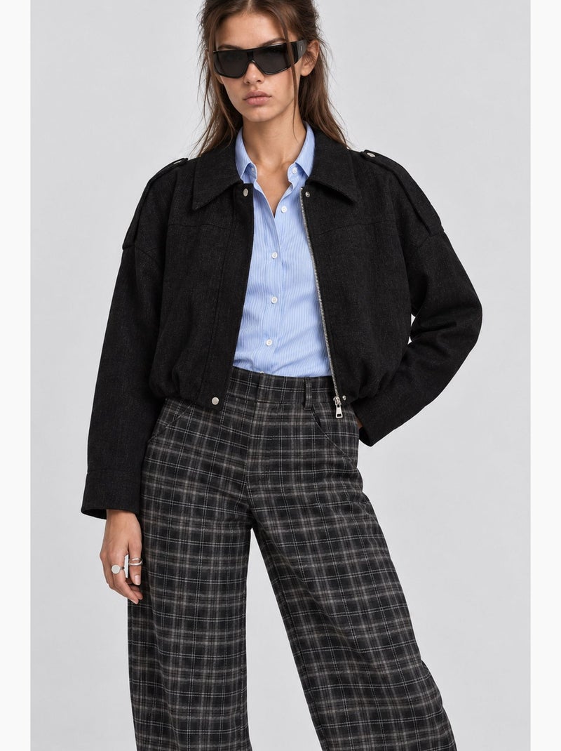 Jaqueta feminina istanbul Preto - Kiabi