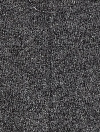 Jardineira comprida em malha macia