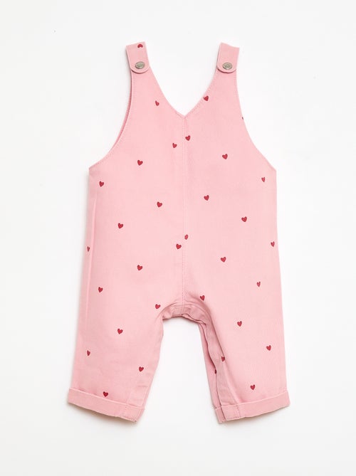 Jardineira em sarja - Kiabi