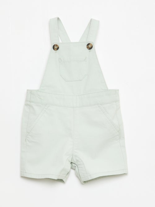 Jardineira leve com alças ajustáveis - Kiabi