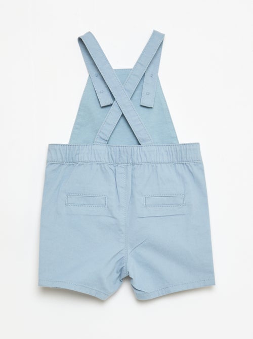 Jardineira leve com alças ajustáveis - Kiabi