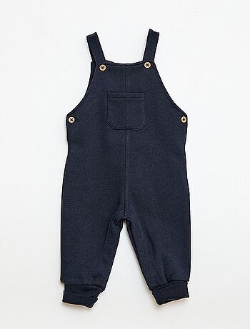 Jardineiras compridas em moletão com alças ajustáveis