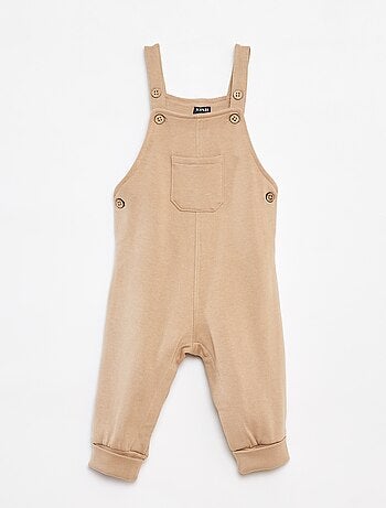 Jardineiras compridas em moletão com alças ajustáveis