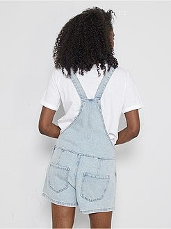 Jardineiras curtas de conceção ecológica - Kiabi