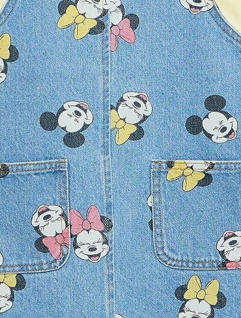 Jardineiras de calças de ganga com folhos