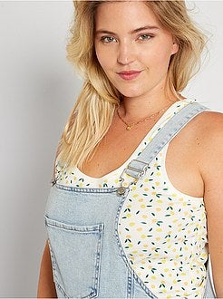 Jardineiras de ganga - Kiabi