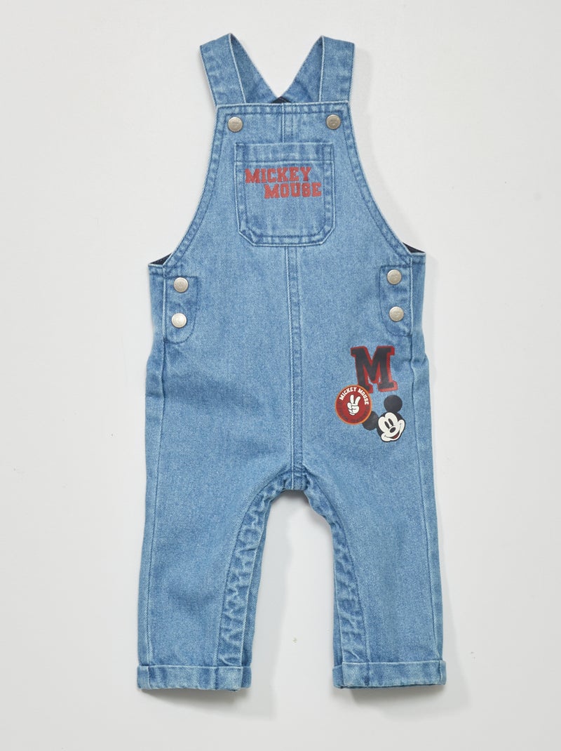Jardineiras de ganga 'Mickey' 'Disney' AZUL - Kiabi