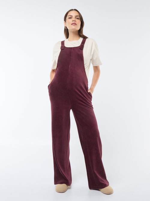 Jardineiras de grávida de bombazina - Kiabi