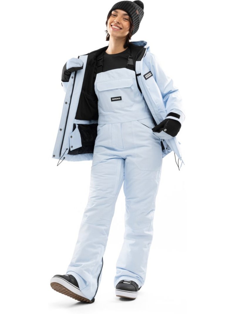 Jardineiras de snowboard para mulher Azul - Kiabi
