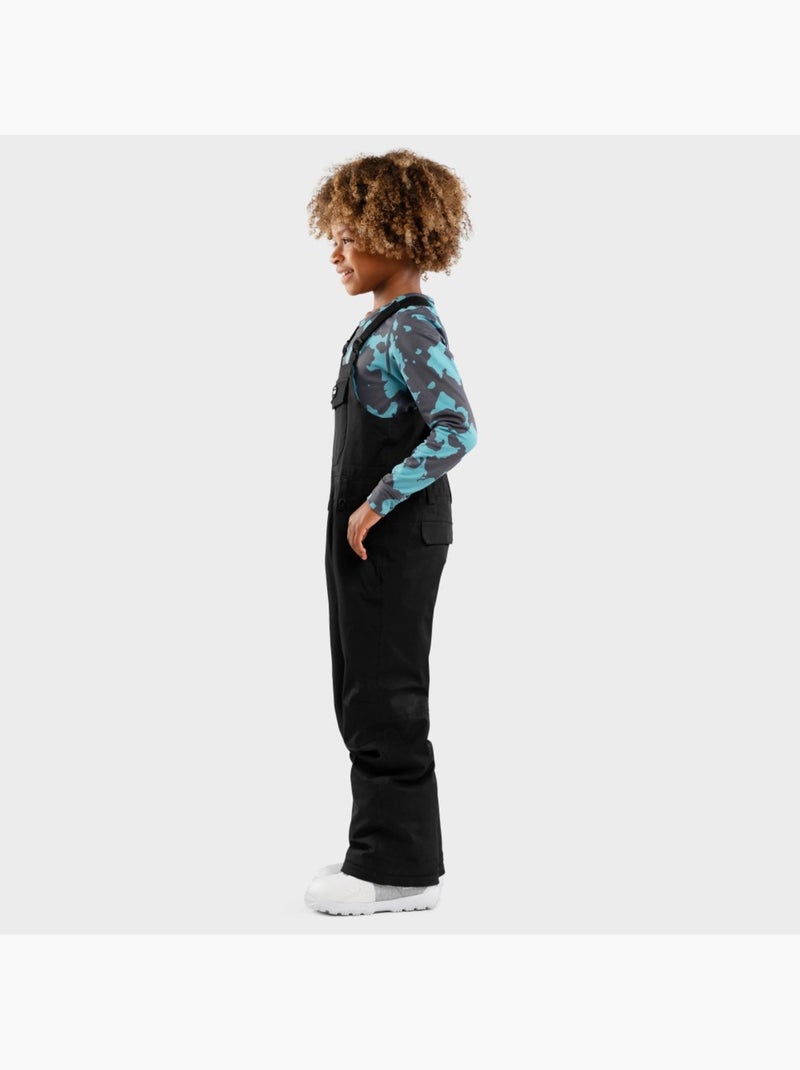Jardineiras de snowboard para rapaz Preto - Kiabi