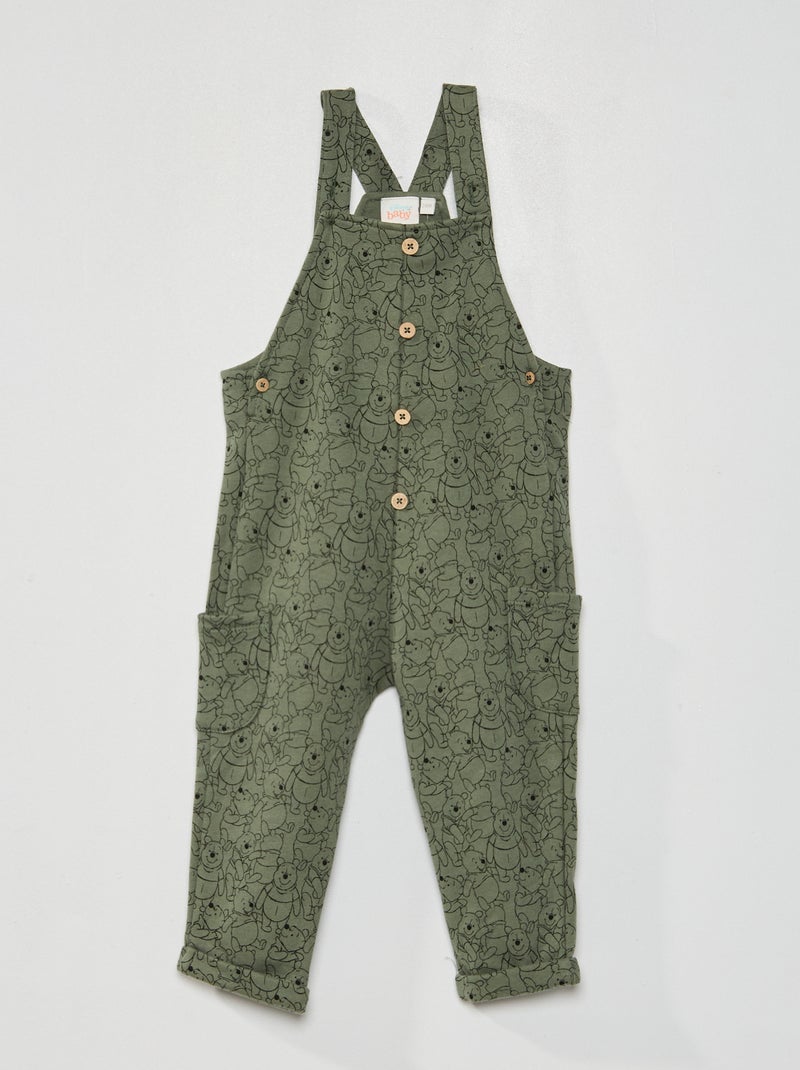 Jardineiras 'Disney' com estampado 'Winnie The Pooh' VERDE - Kiabi