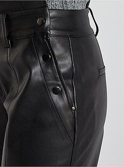 Jardineiras em pele sintética - Kiabi