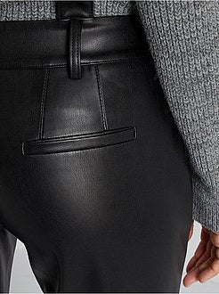 Jardineiras em pele sintética - Kiabi