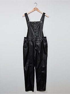 Jardineiras em pele sintética - Kiabi