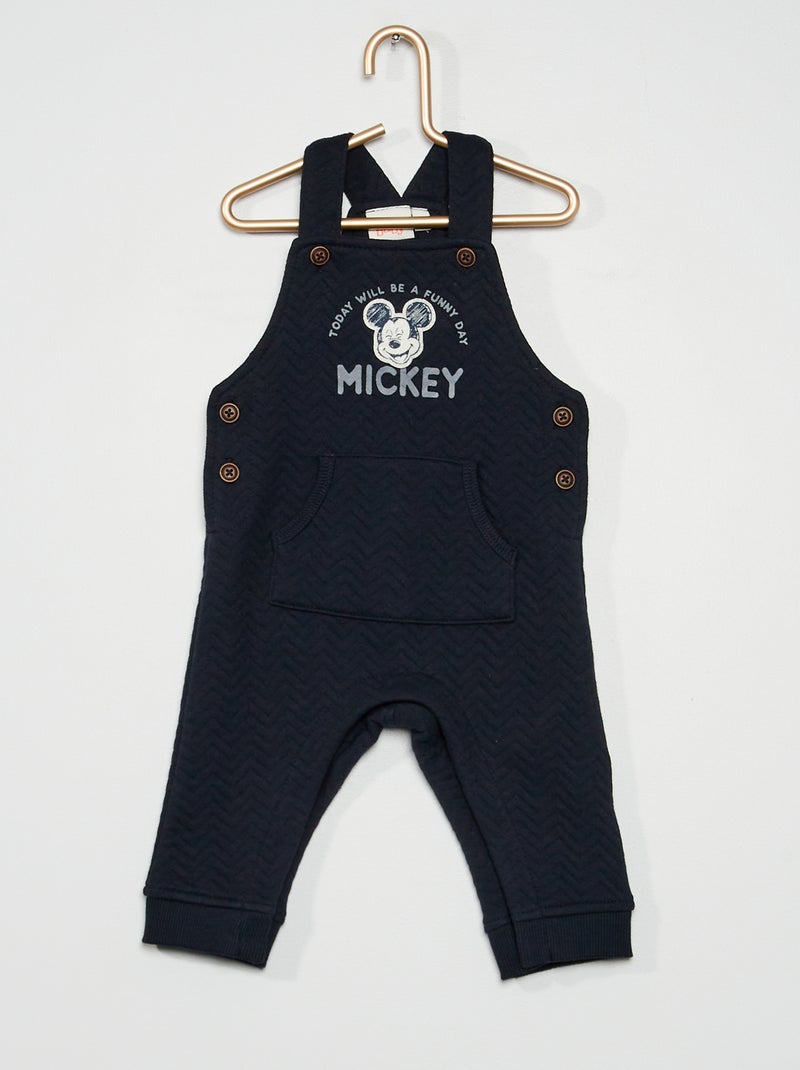 Jardineiras 'Mickey' em jacquard AZUL - Kiabi