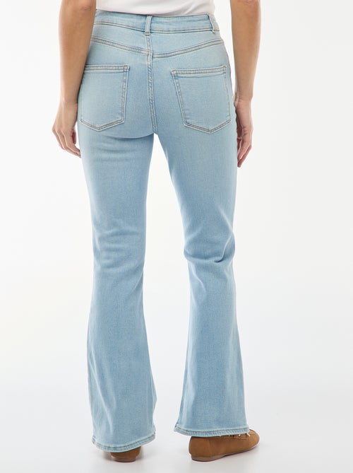 Jean cintura subida corte flare/bootcut - L34 - Kiabi