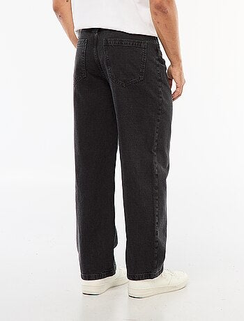 Jean corte largo / wide leg 5 bolsos