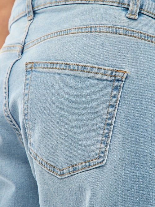 Jean de gravidez wide leg - Kiabi