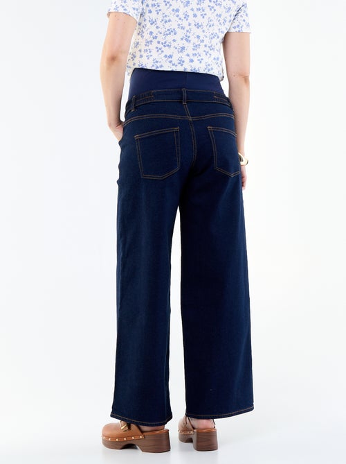 Jean de gravidez wide leg - Kiabi