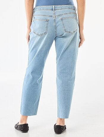 Jean de maternidade corte mom