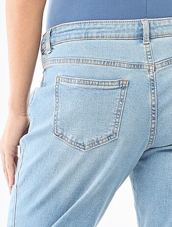 Jean de maternidade corte mom