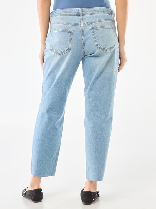 Jean de maternidade corte mom - Kiabi