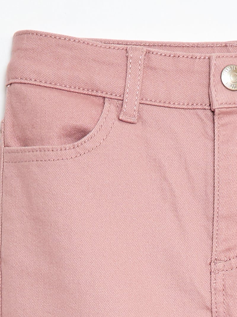 Jean flare clássico Rosa - Kiabi