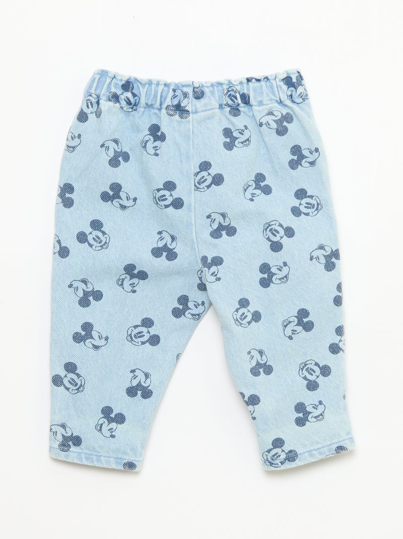 Jean paperbag 'Disney' Azul - Kiabi