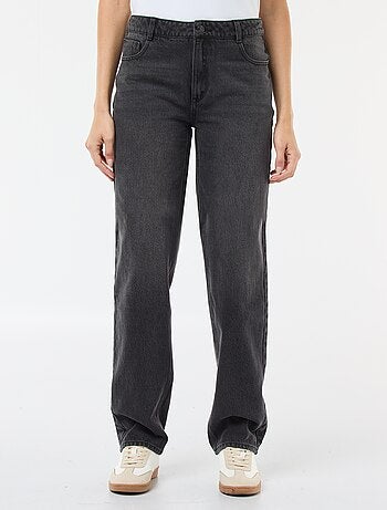 Jean reto corte regular em algodão - L28