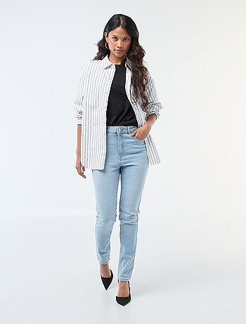 Jean skinny cintura subida - L30