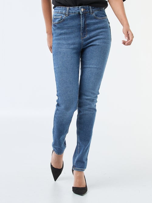 Jean skinny cintura subida - L30 - Kiabi