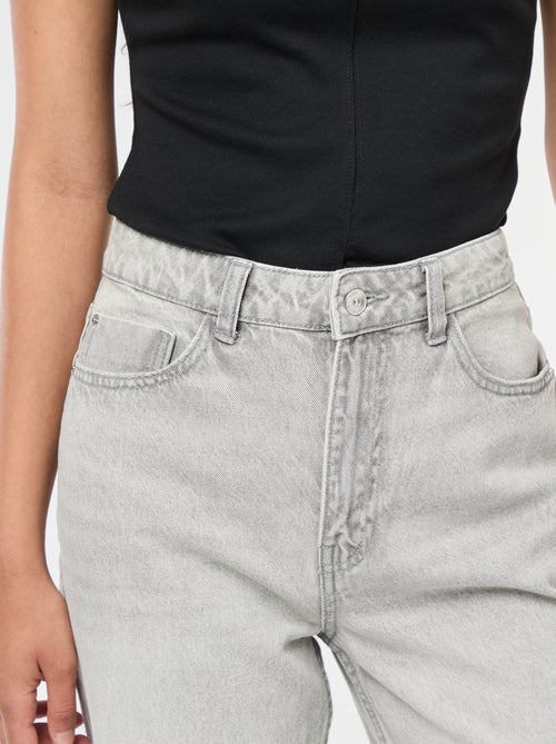 Jean Straight Cintura Subida - Kiabi