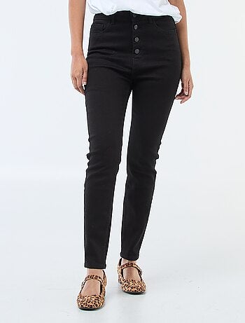 Jean super skinny cintura muito subida - C34