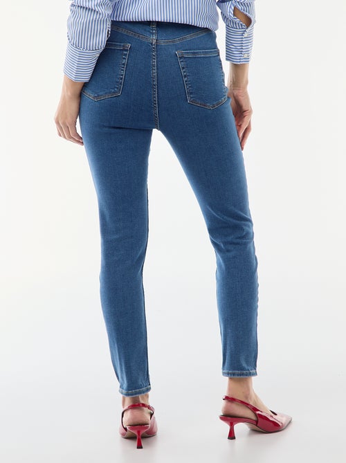 Jean super skinny cintura muito subida - C34 - Kiabi