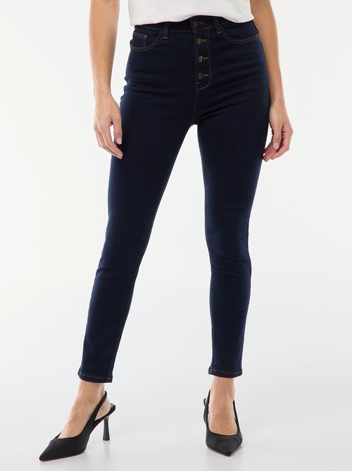 Jean super skinny cintura muito subida - C34 - Kiabi