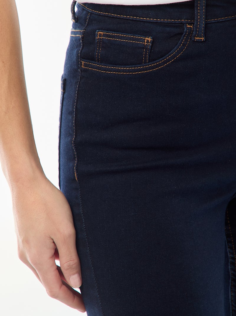 Jean super skinny cintura muito subida - L28 Azul - Kiabi